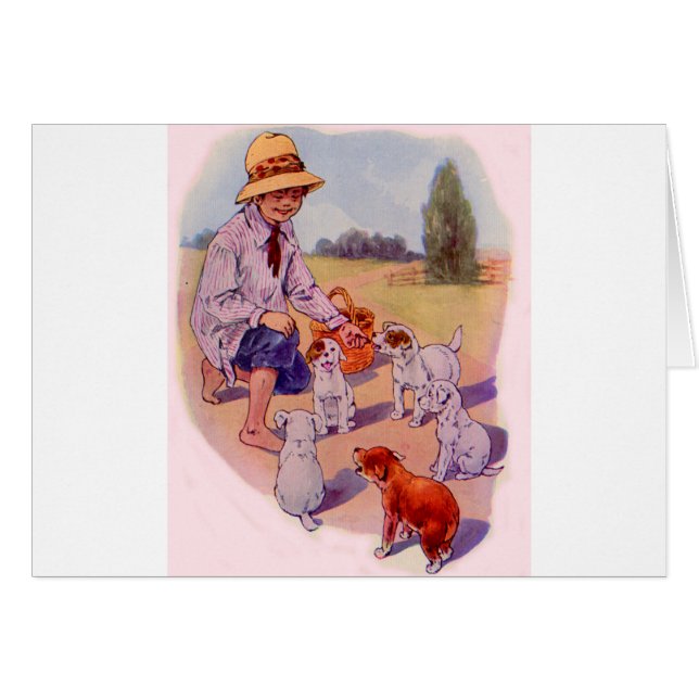 Cachorros de alimentación de los años 1930 (Anverso (Horizontal))