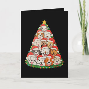 Cachorros de árbol de Navidad Perro de Navidad Mam