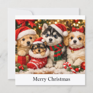 Cachorros de Navidad