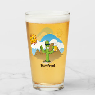 Cactus con cerveza