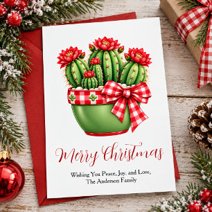 Cactus de Navidad