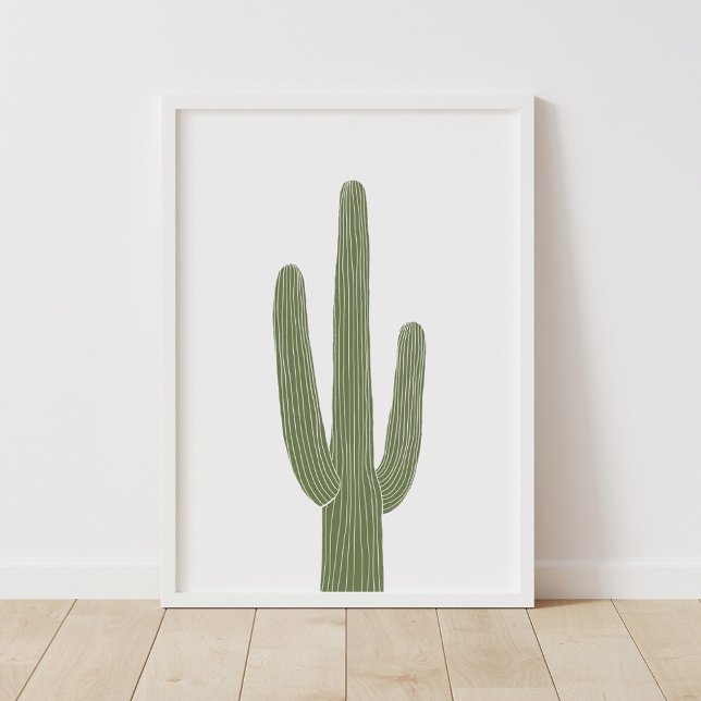 Cactus de Saguaro Verde Decoración de guardería de (Subido por el creador)
