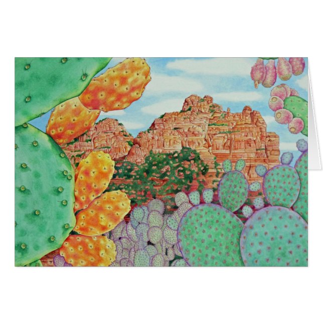 Cactus del desierto (Anverso (Horizontal))