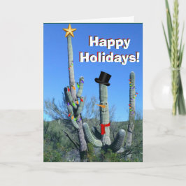 Cactus del tiempo del navidad -