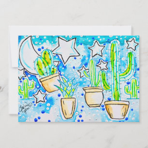 Cactus "Desierto Azul"