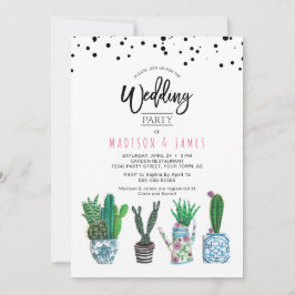 Cactus & Dots | Fiesta de bodas | Invitación