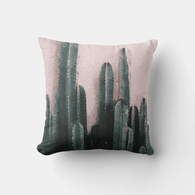 Cactus Garden Cushion | COJÍN DECORATIVO (Anverso)