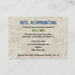 Cactus Hotel Alojamiento Tarjetas De Alojamiento