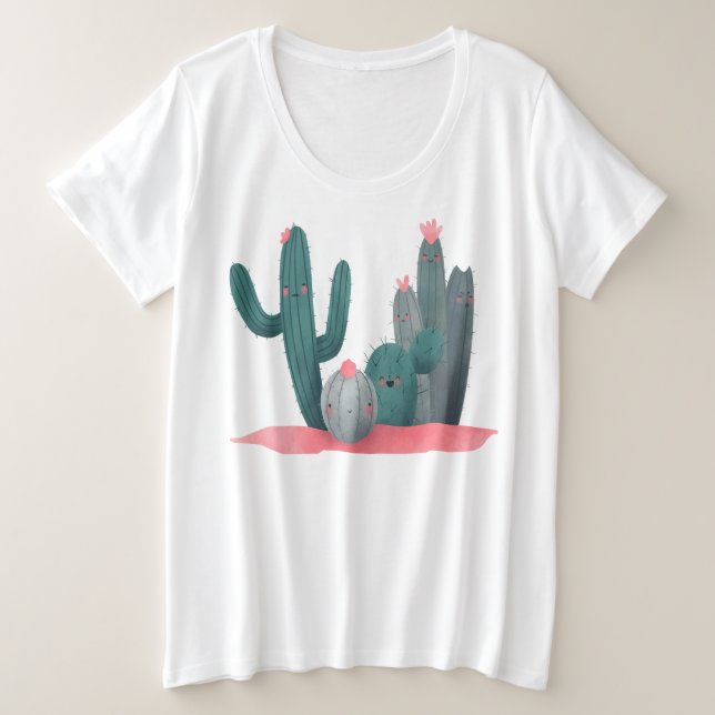 cactus lindo (Anverso del diseño)