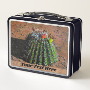 Cactus Lunch Box - Personalización opcional