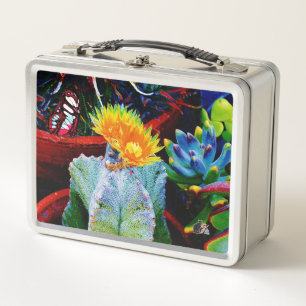 Cactus Metalizado Lunchbox