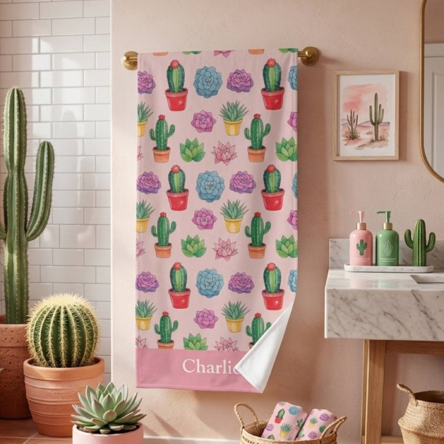 Cactus Rosa Lindo (Subido por el creador)