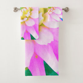 Cactus rosados, blancos y amarillos Dahlia Macro