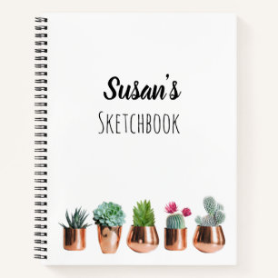 Cactus & Succulens en el cuaderno de Rosas de olla