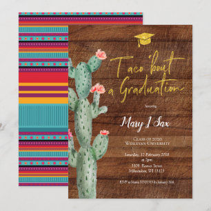 Cactus Taco 'acerca de una invitación a una fiesta