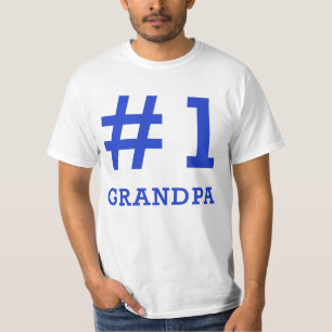 ¡Cada abuelo merece una camiseta del abuelo #1!