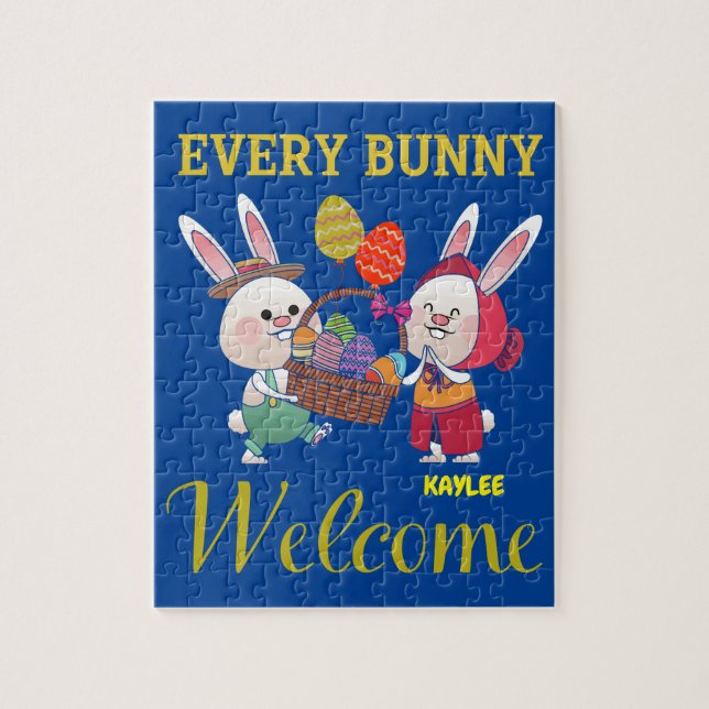 "CADA BUNNY" PUZZLE PERSONALIZADO (Vertical)