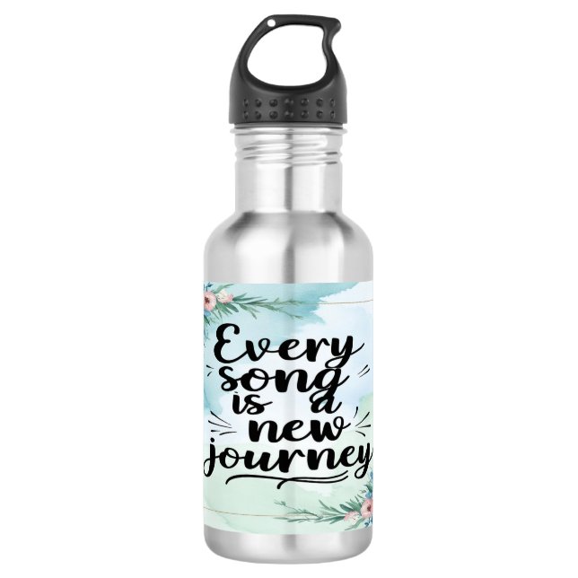 Cada canción es un nuevo viaje 3 botella de agua (Anverso)