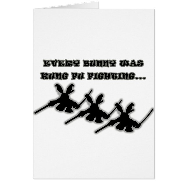 Cada conejito era fu del kung que luchaba… (Frente)
