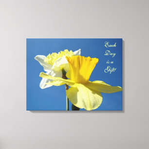 ¡Cada Día es un Regalo! Arte de primavera en lienz