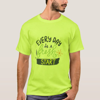 Cada día es una nueva camiseta de inicio