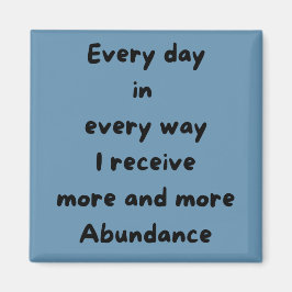 Cada día recibo más imán cuadrado