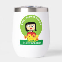 cada flor florece en su propio tiempo