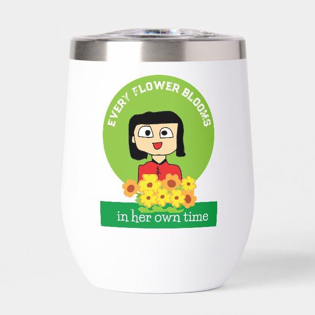 cada flor florece en su propio tiempo (Frente)