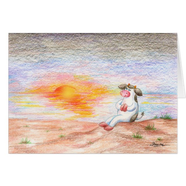 Cada madre naturaleza de la tarde pinta otro (Anverso (Horizontal))