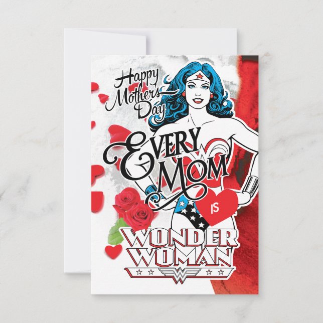 Cada Mamá Es Mujer Maravilla (Anverso)