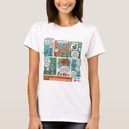 Cada niño un lector de cómic con camiseta