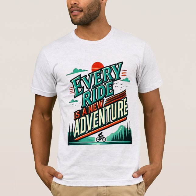 Cada Paseo Es Una Nueva Camiseta De Aventura (Anverso)