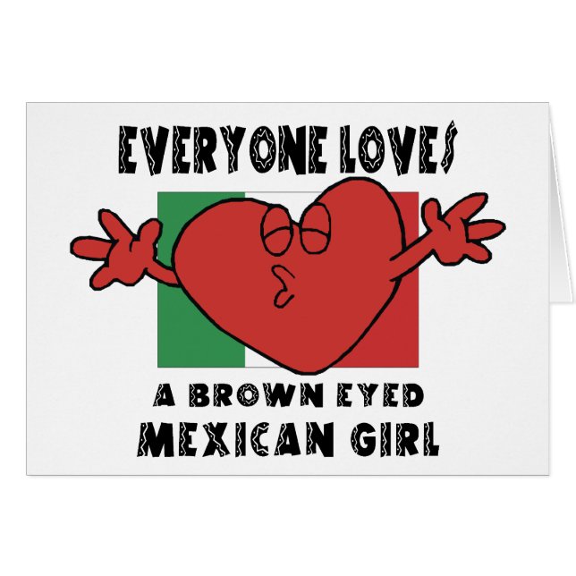 Cada uno ama a un chica mexicano (Anverso (Horizontal))