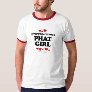 Cada uno ama una camiseta fantástica del chica