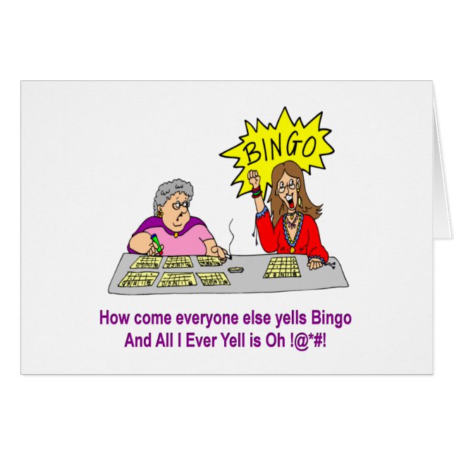 Cada uno grita bingo (Anverso (Horizontal))