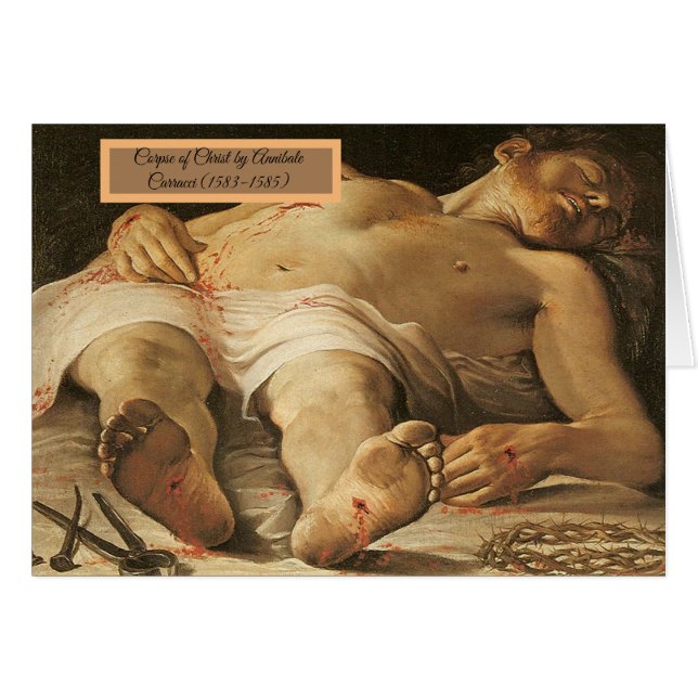 Cadáver de Cristo (Anverso (Horizontal))