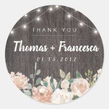 Cadena bohemia rusa ilumina a Pegatinas florales