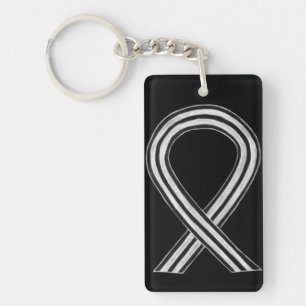 Cadena de llavero de ángel de la cinta para la con