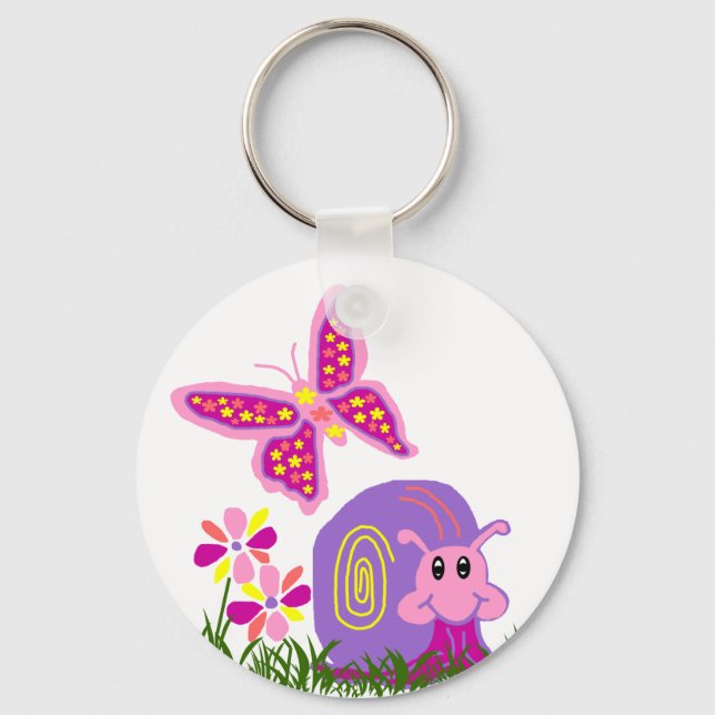 Cadena de llavero de caracol (Anverso)