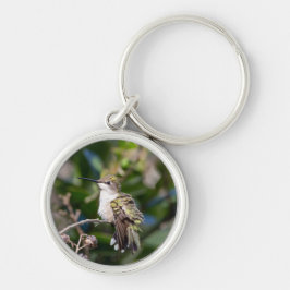 Cadena de llavero de colibrí provocada por ruby #4