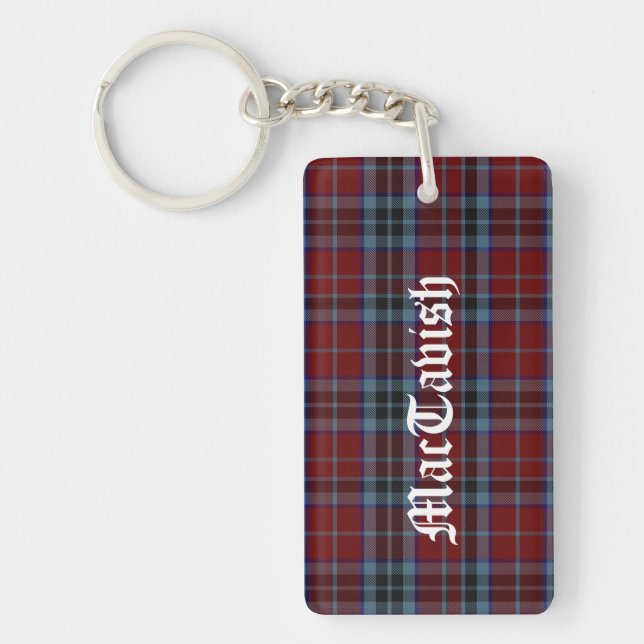 Cadena de llavero de papel de personalizado MacTav (Frente)