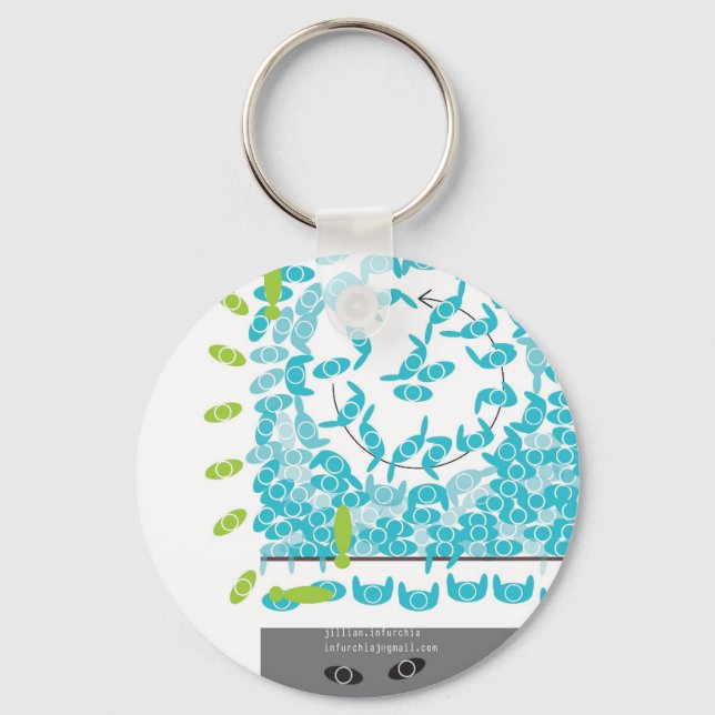 Cadena de llavero Mosh Pit. Infurchiaj (Anverso)