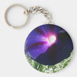 Cadena de llavero Purple Moral Glory Flower