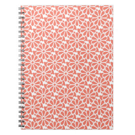 Cadena de margaritas - Cuaderno (Coral)