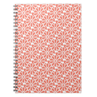 Cadena de margaritas - Cuaderno (Coral)