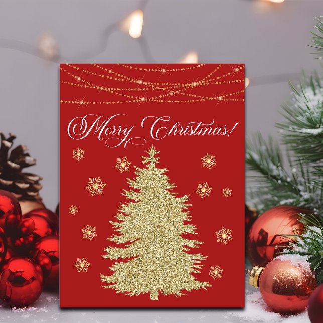 Cadena de oro Ilumina Árbol de Navidad Feliz Navid (Subido por el creador)