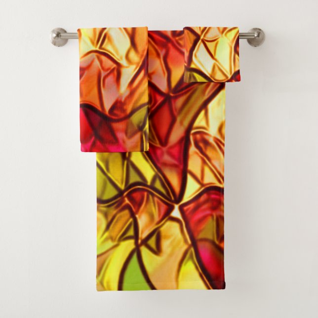 Cadenas cruzadas ocultas bajo tela de tela de tela (In situ)