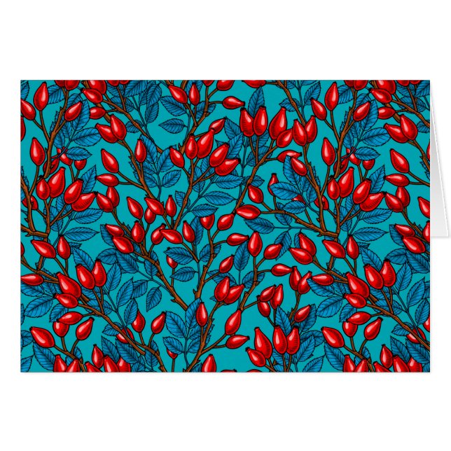 caderas de Rosa, rojo y azul (Anverso (Horizontal))