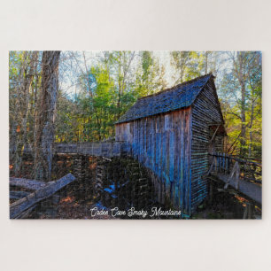 Cades Cove Smoky Mountains. Rompecabezas