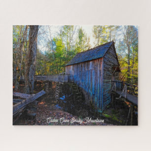 Cades Cove Smoky Mountains. Rompecabezas